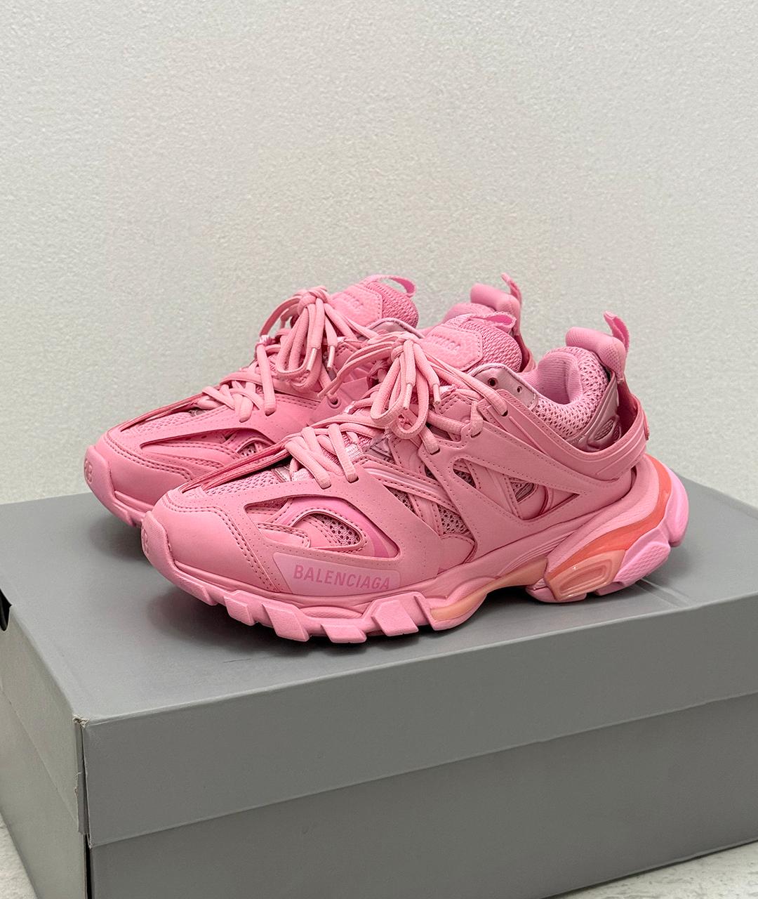 BALENCIAGA Розовые кроссовки, фото 2