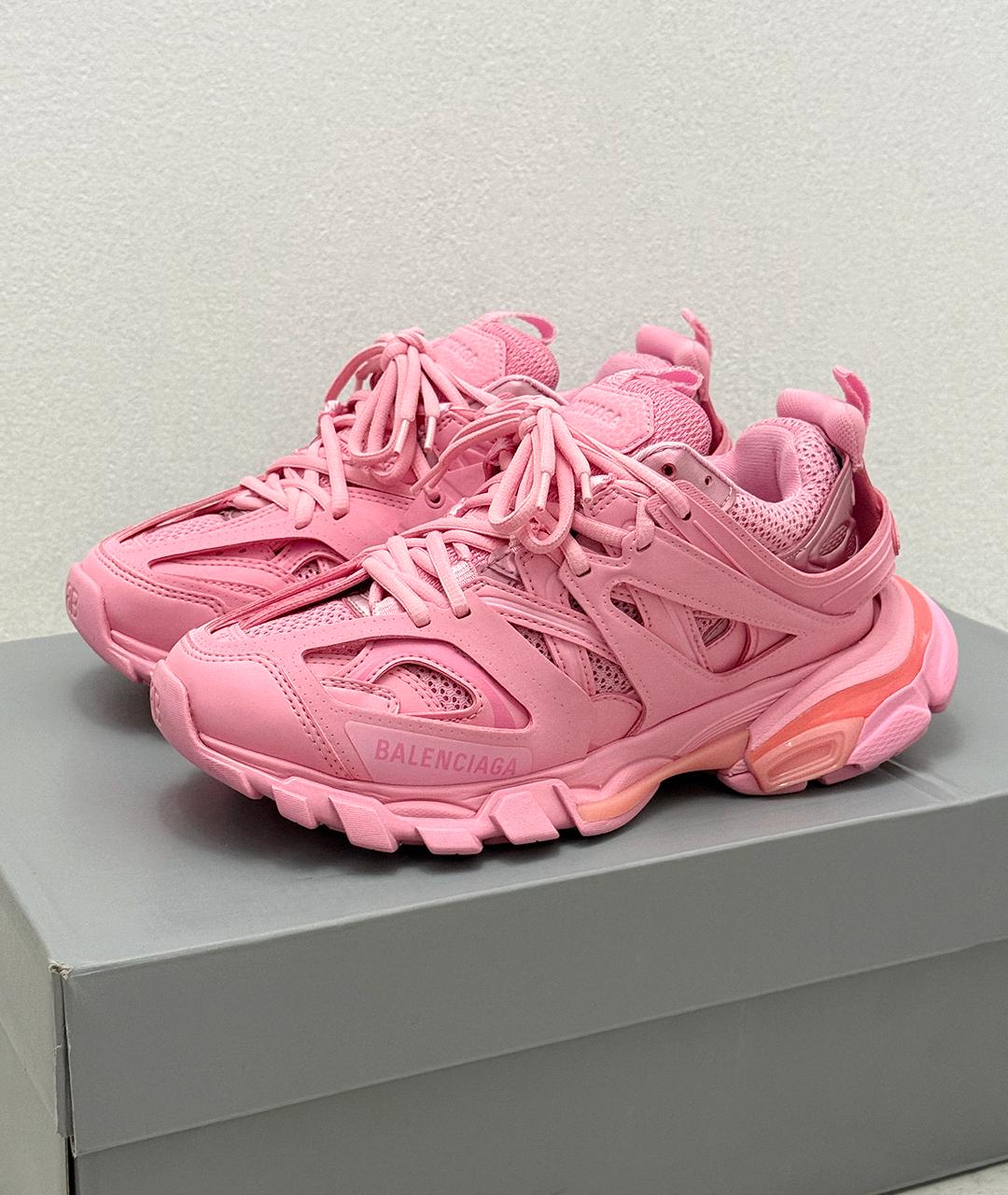 BALENCIAGA Розовые кроссовки, фото 2