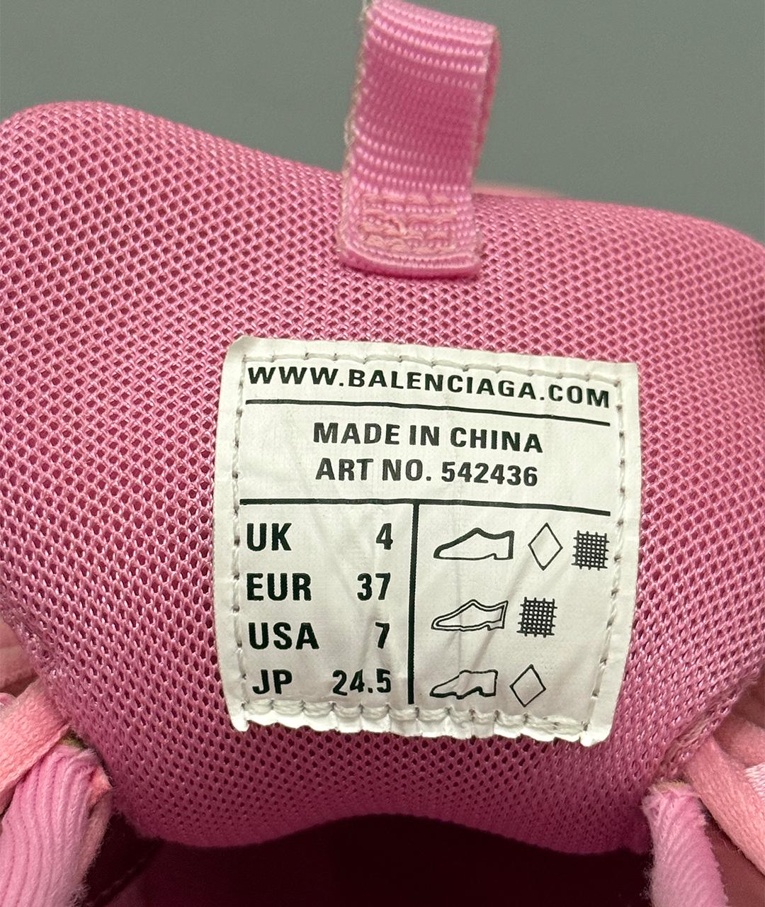 BALENCIAGA Розовые кроссовки, фото 9