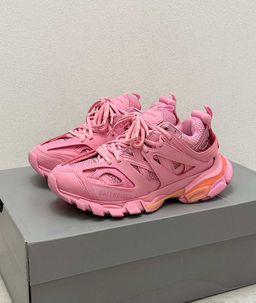 BALENCIAGA Розовые кроссовки, фото 2