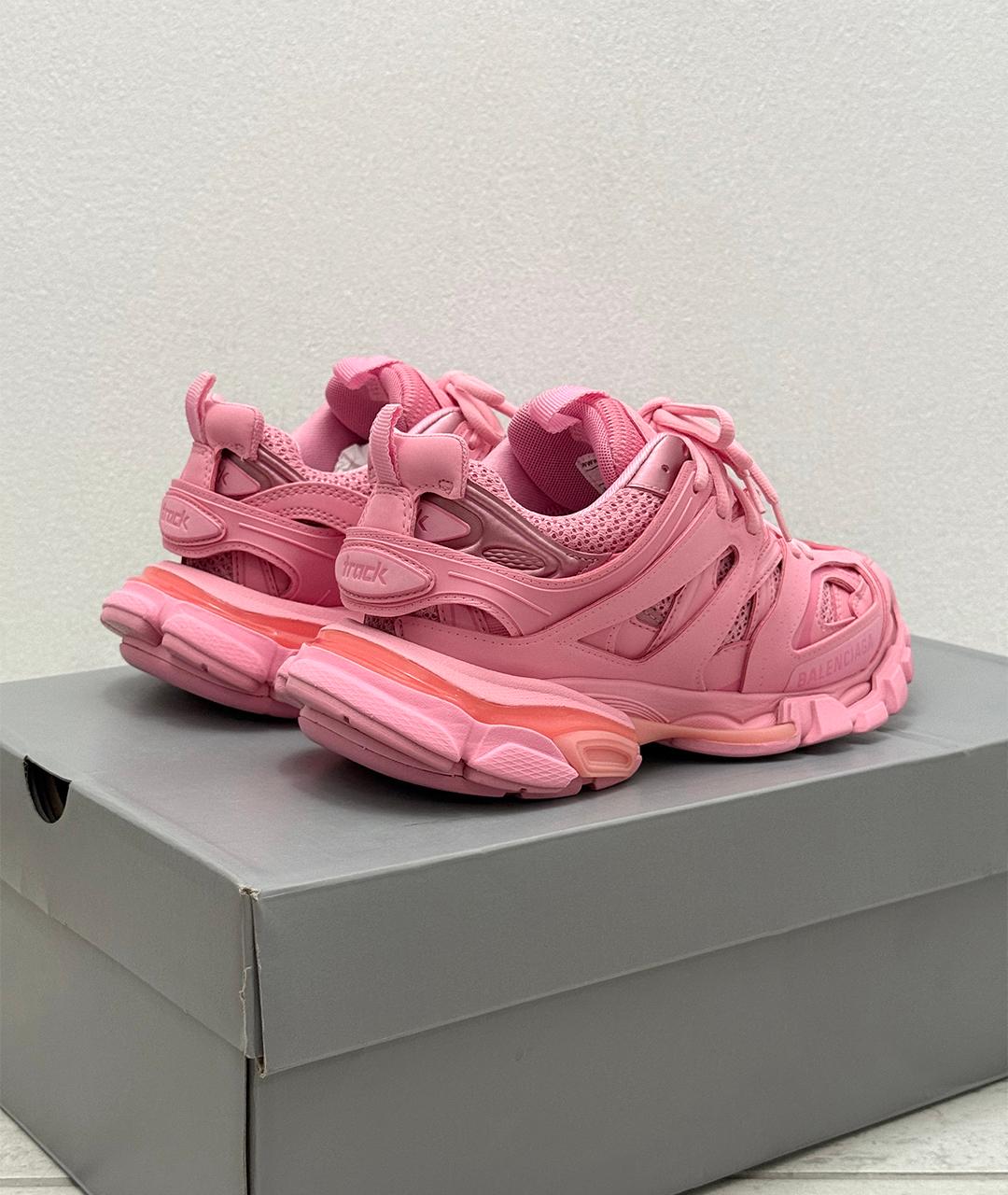 BALENCIAGA Розовые кроссовки, фото 6