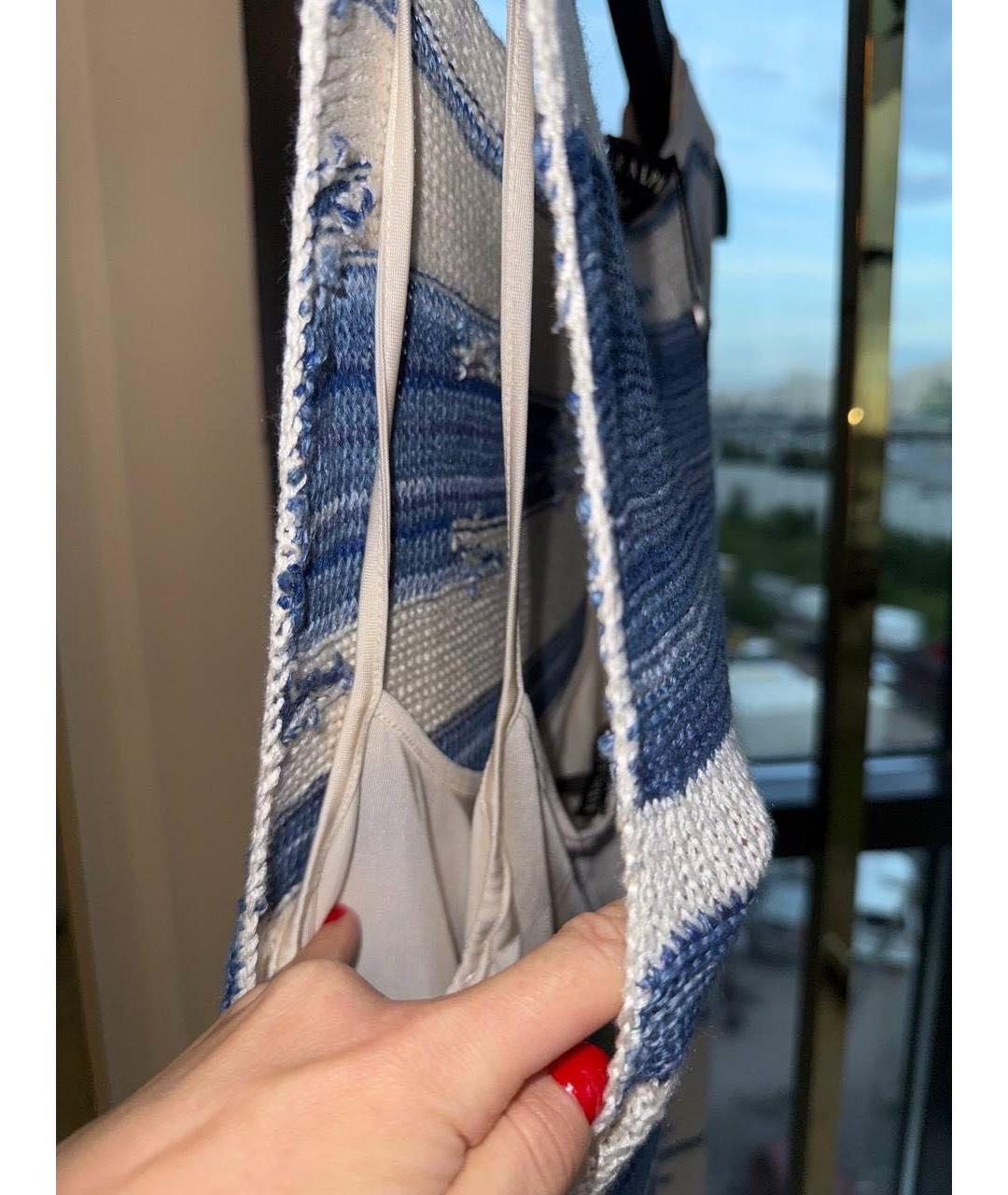 RALPH LAUREN Мульти льняное повседневное платье, фото 4