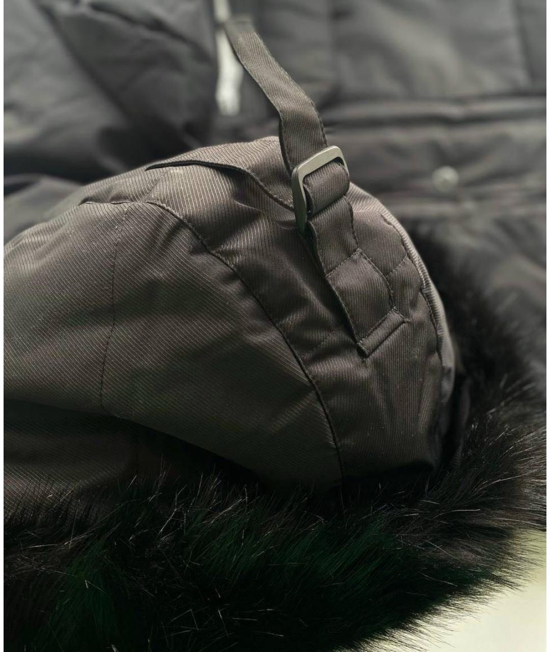 KARL LAGERFELD Черная парка, фото 5