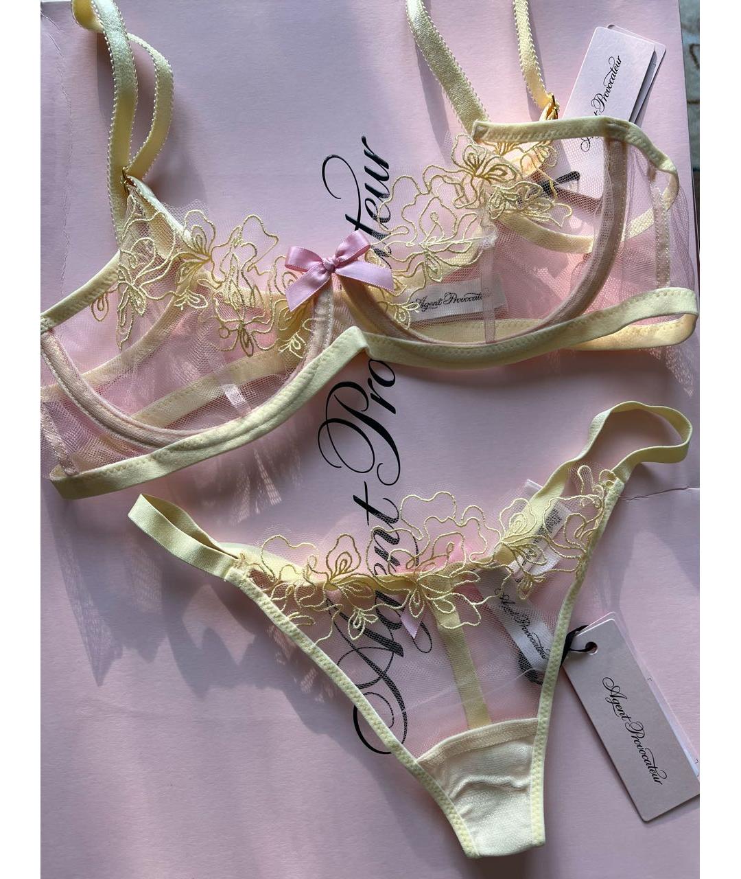 AGENT PROVOCATEUR Желтый комплекты, фото 3