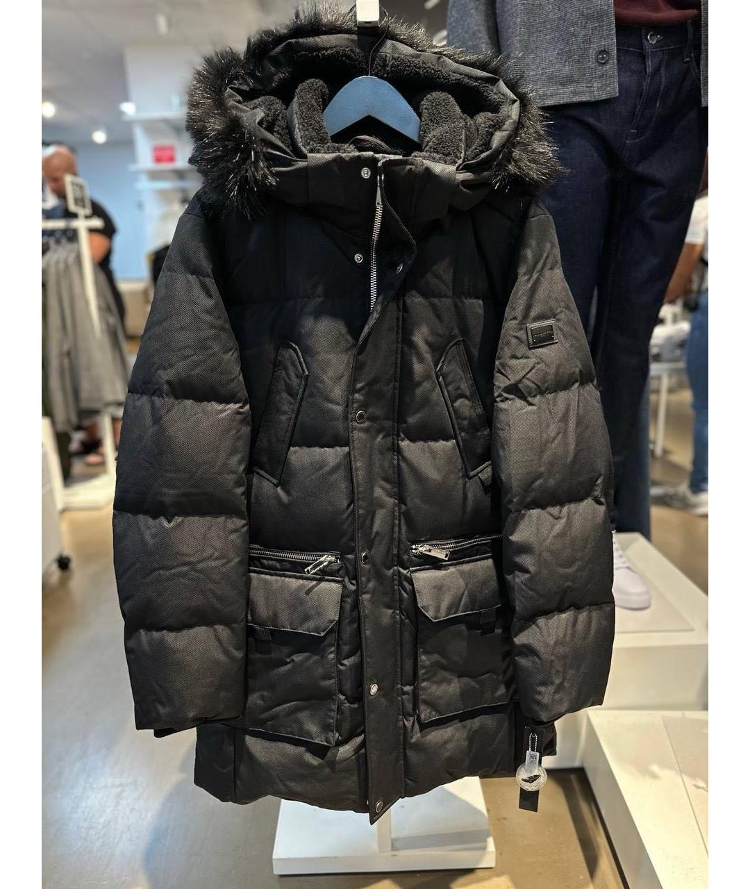 KARL LAGERFELD Черная парка, фото 9