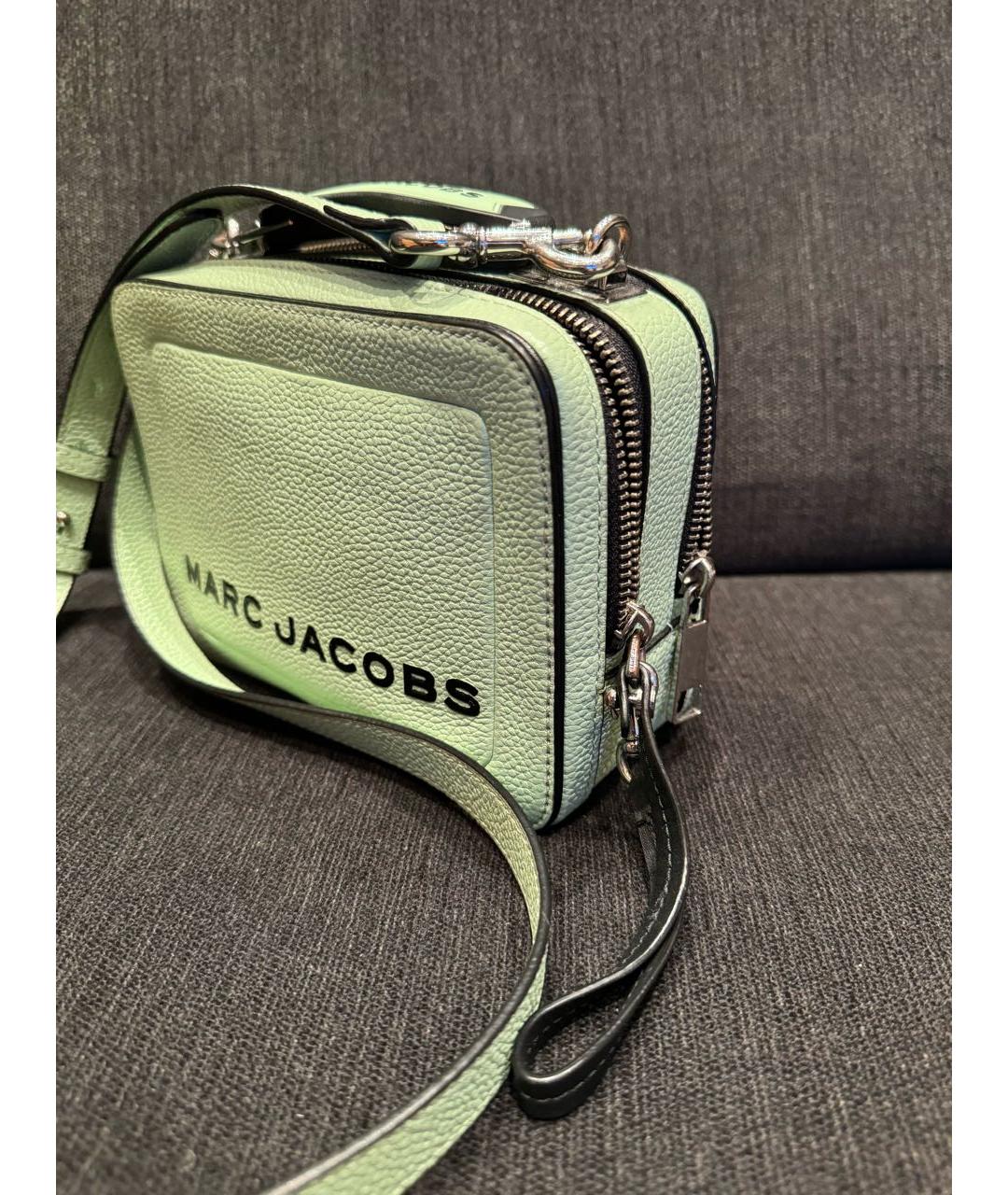 MARC JACOBS Салатовая кожаная сумка через плечо, фото 2