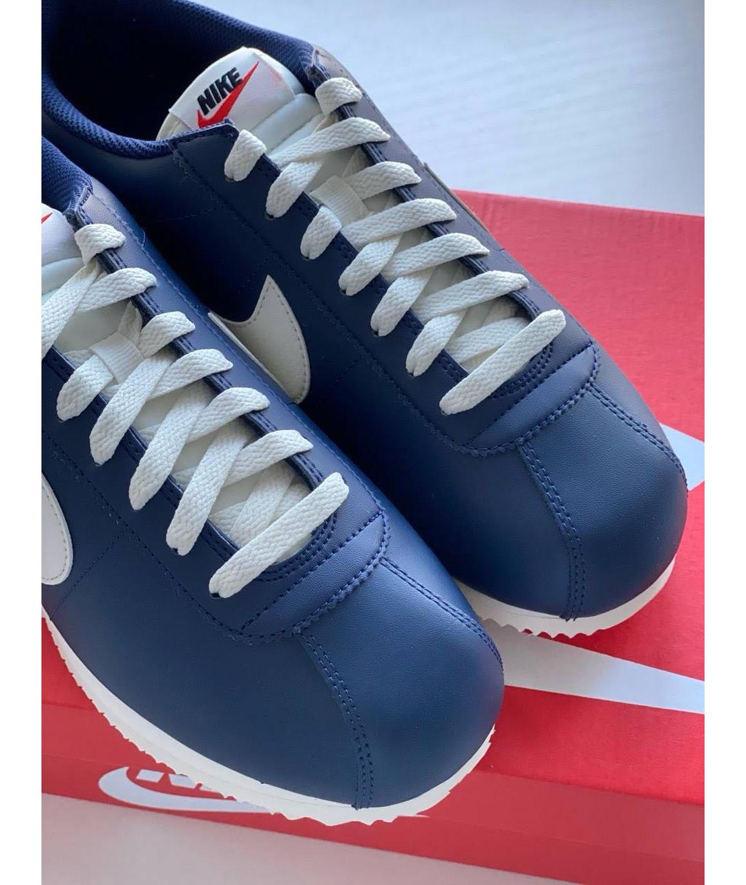 NIKE Синие высокие кроссовки / кеды, фото 3