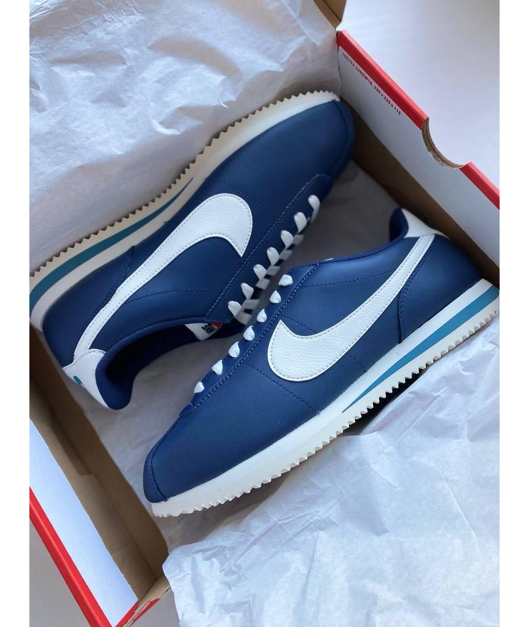 NIKE Синие высокие кроссовки / кеды, фото 5