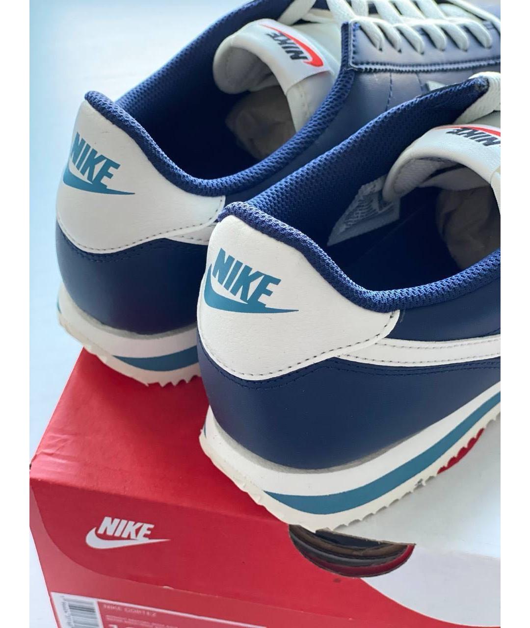 NIKE Синие высокие кроссовки / кеды, фото 4