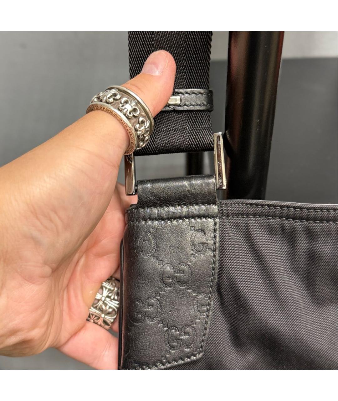 GUCCI Черная сумка на плечо, фото 4