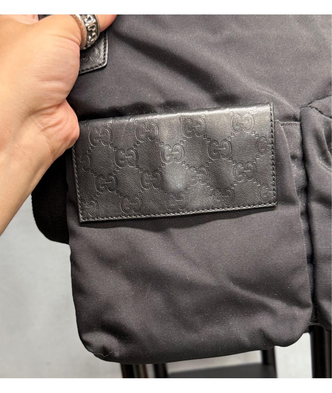 GUCCI Черная сумка на плечо, фото 5