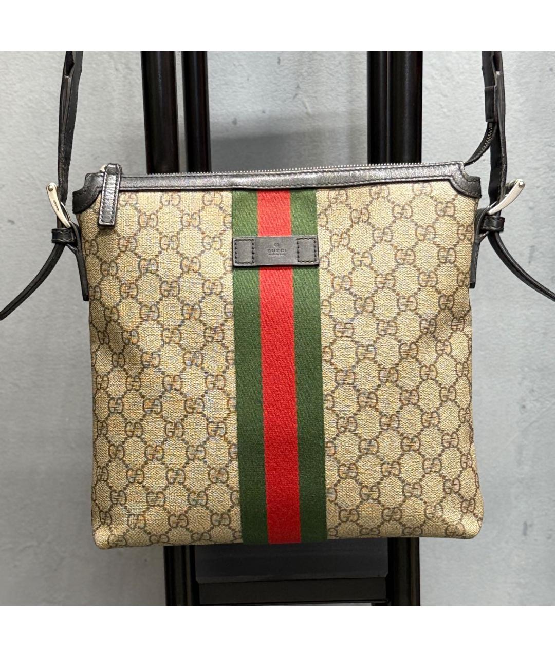 GUCCI Бежевая сумка на плечо, фото 9