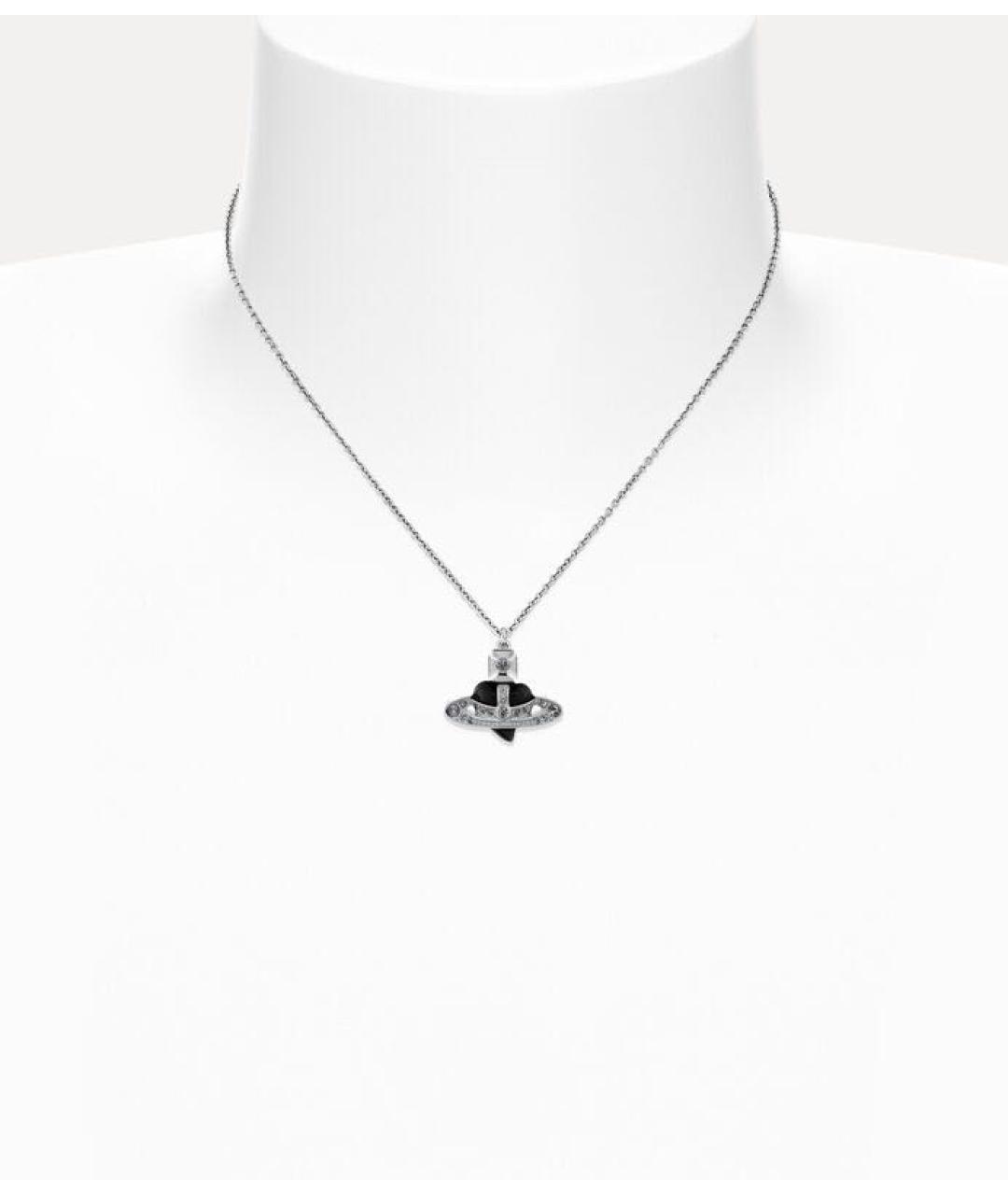 VIVIENNE WESTWOOD Серебряное латунное колье, фото 2