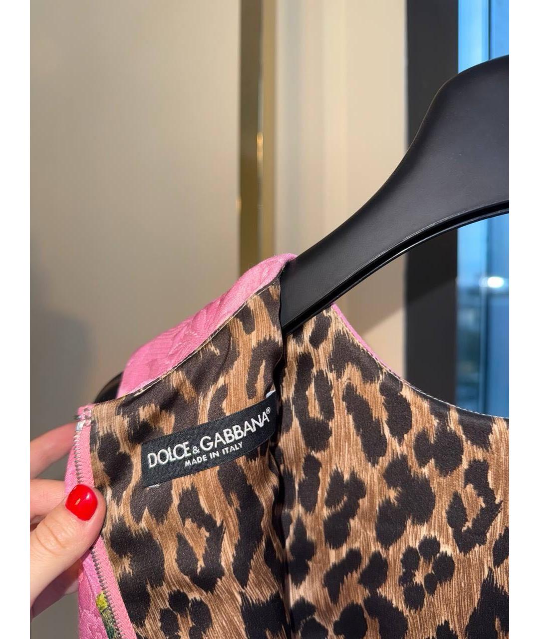 DOLCE&GABBANA Мульти сарафан, фото 3