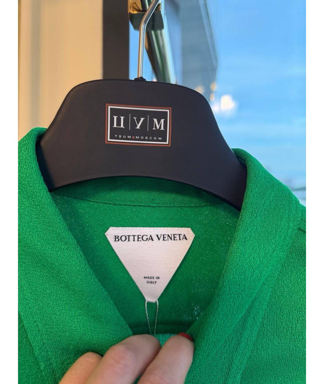 BOTTEGA VENETA Зеленая рубашка, фото 2