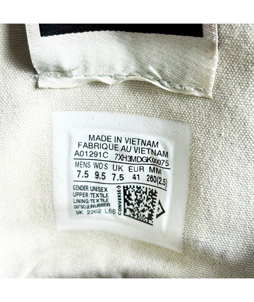 RICK OWENS DRKSHDW Черные текстильные высокие кроссовки / кеды, фото 6
