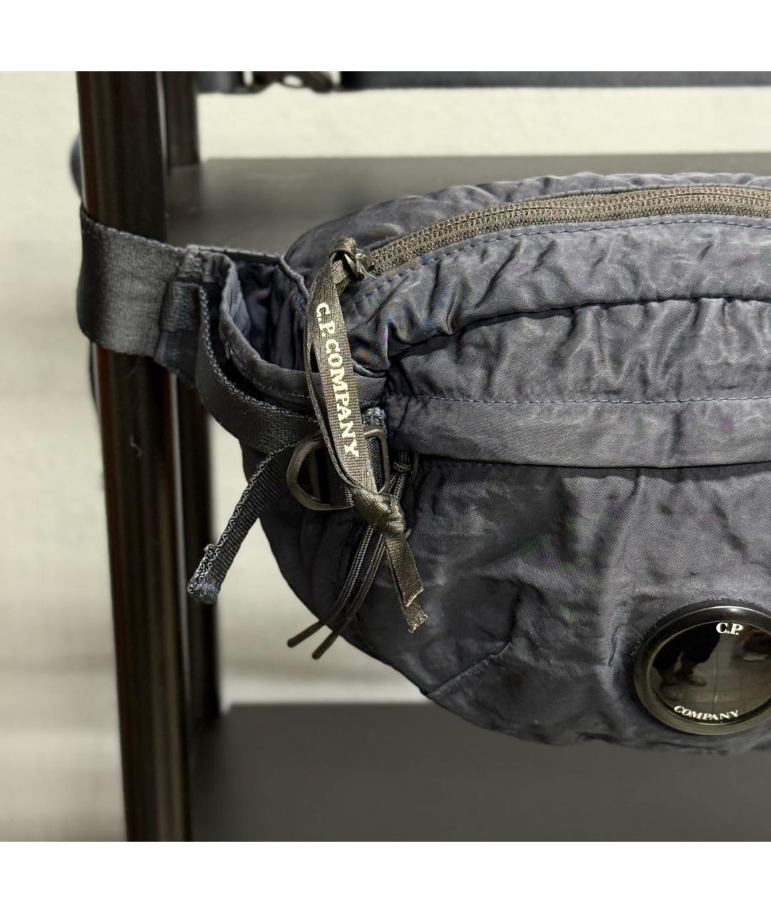 CP COMPANY Темно-синяя поясная сумка, фото 3