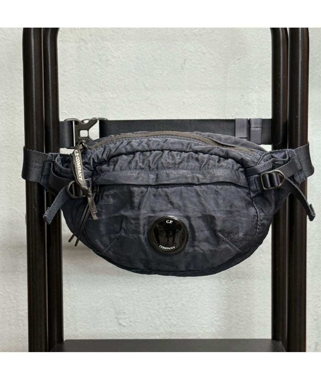 CP COMPANY Темно-синяя поясная сумка, фото 8