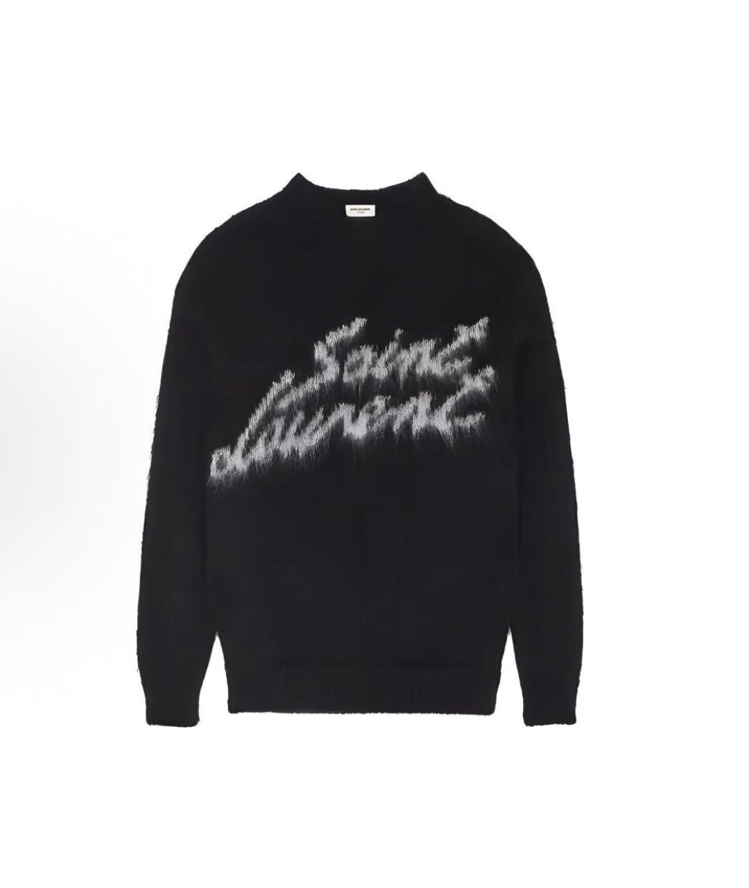 SAINT LAURENT Черный джемпер / свитер, фото 4