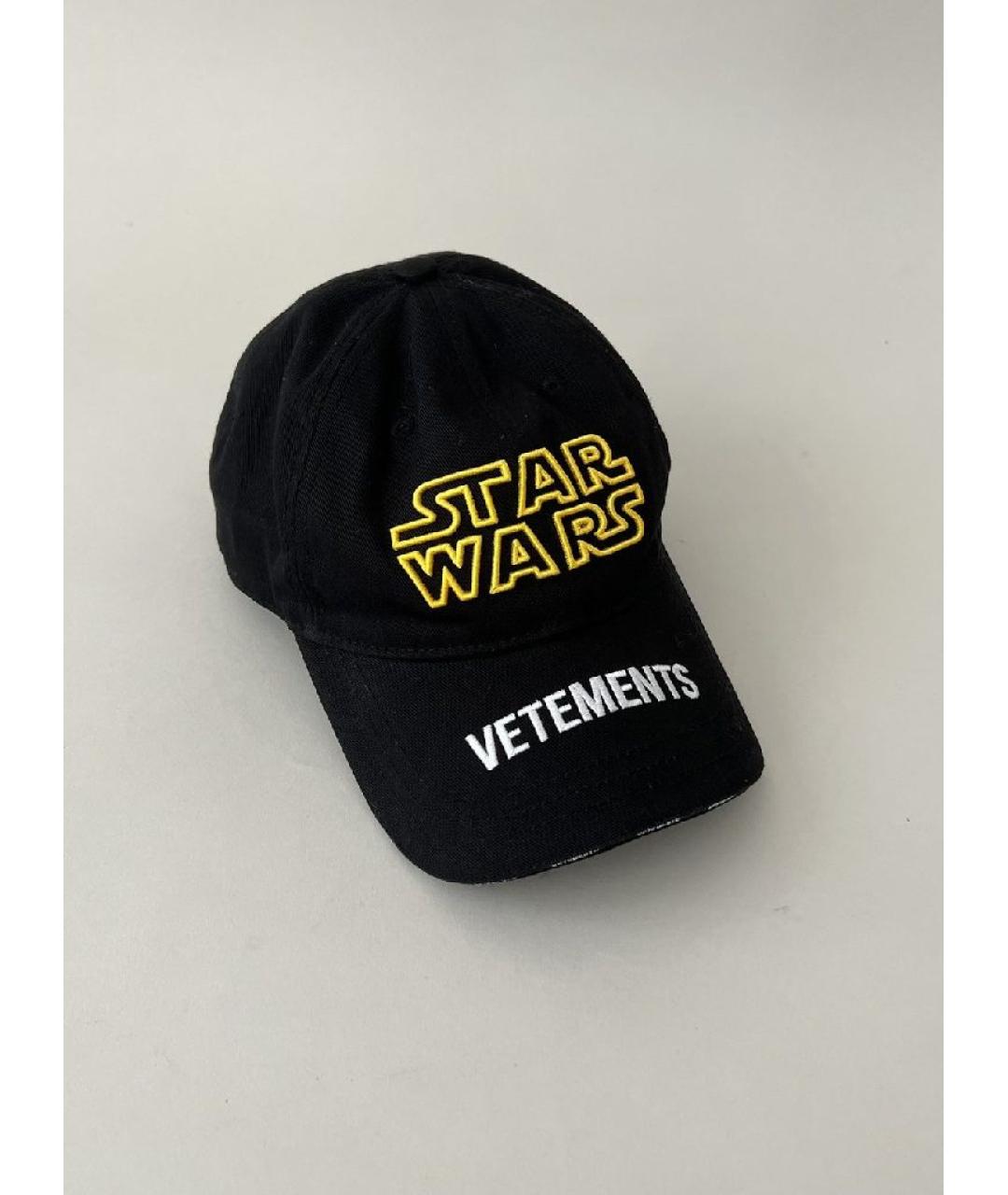 VETEMENTS Черная кепка/бейсболка, фото 2