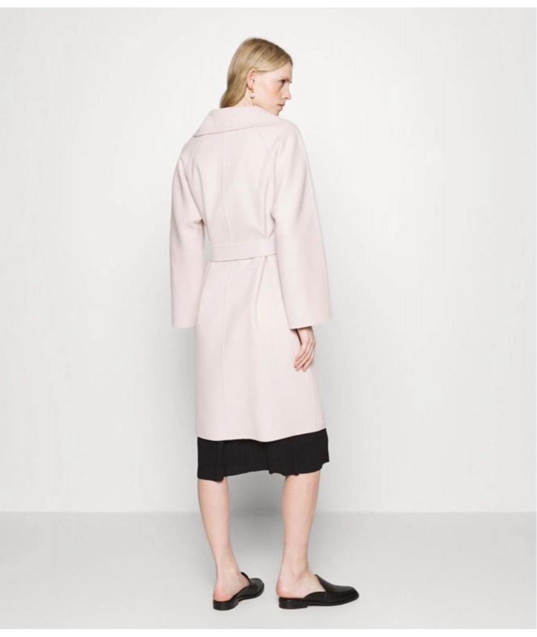 WEEKEND MAX MARA Бежевое шерстяное пальто, фото 2