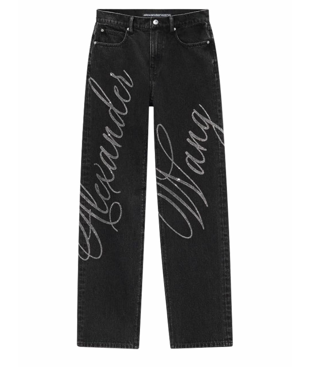 ALEXANDER WANG Хлопковые прямые джинсы, фото 1