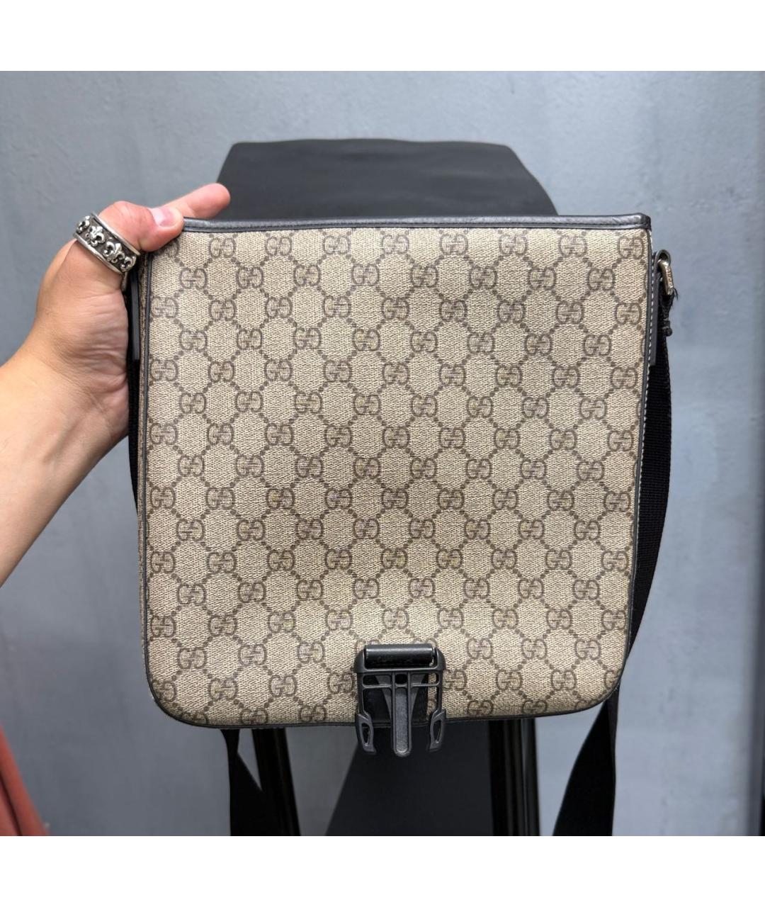 GUCCI Бежевая сумка на плечо, фото 4
