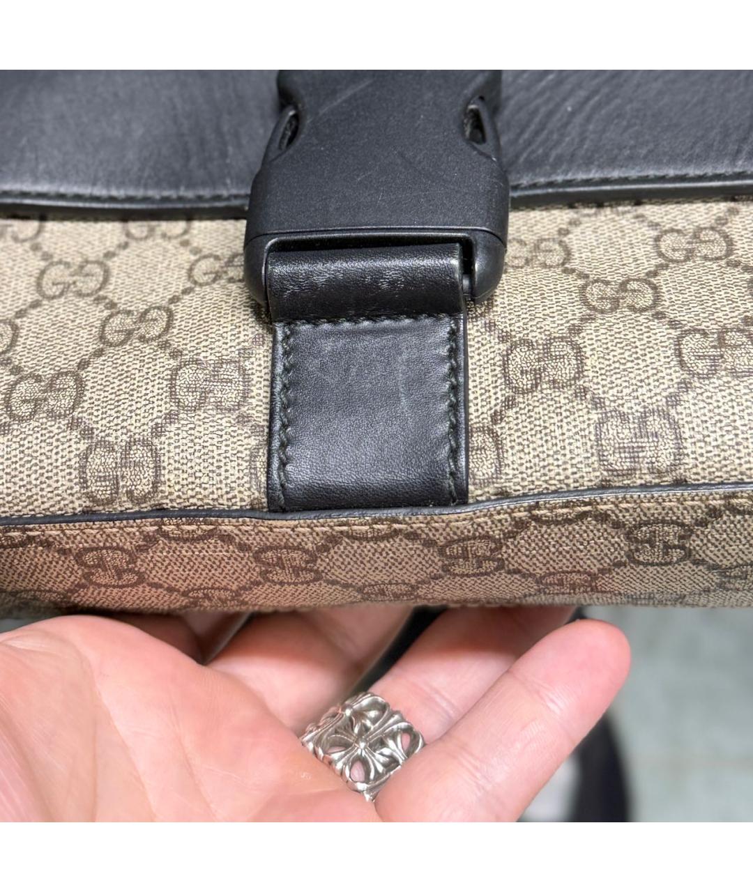 GUCCI Бежевая сумка на плечо, фото 7