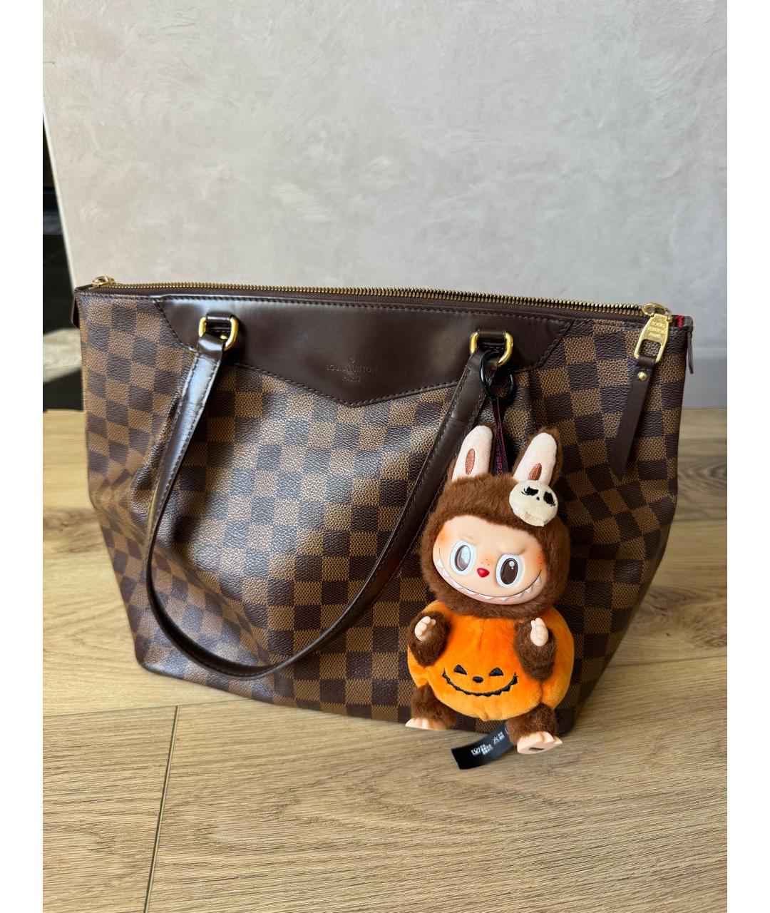 LOUIS VUITTON Коричневая сумка тоут, фото 2