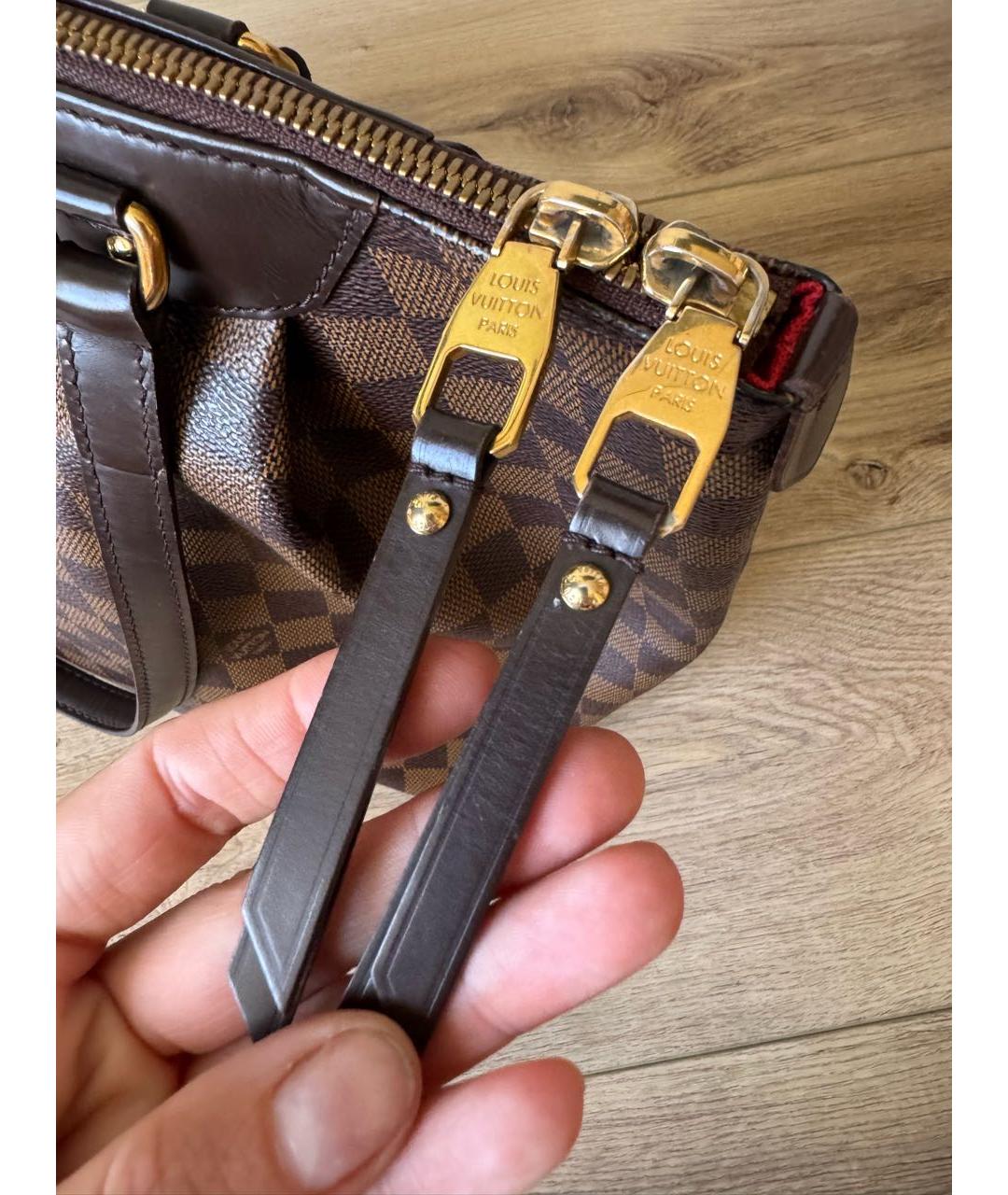 LOUIS VUITTON Коричневая сумка тоут, фото 5