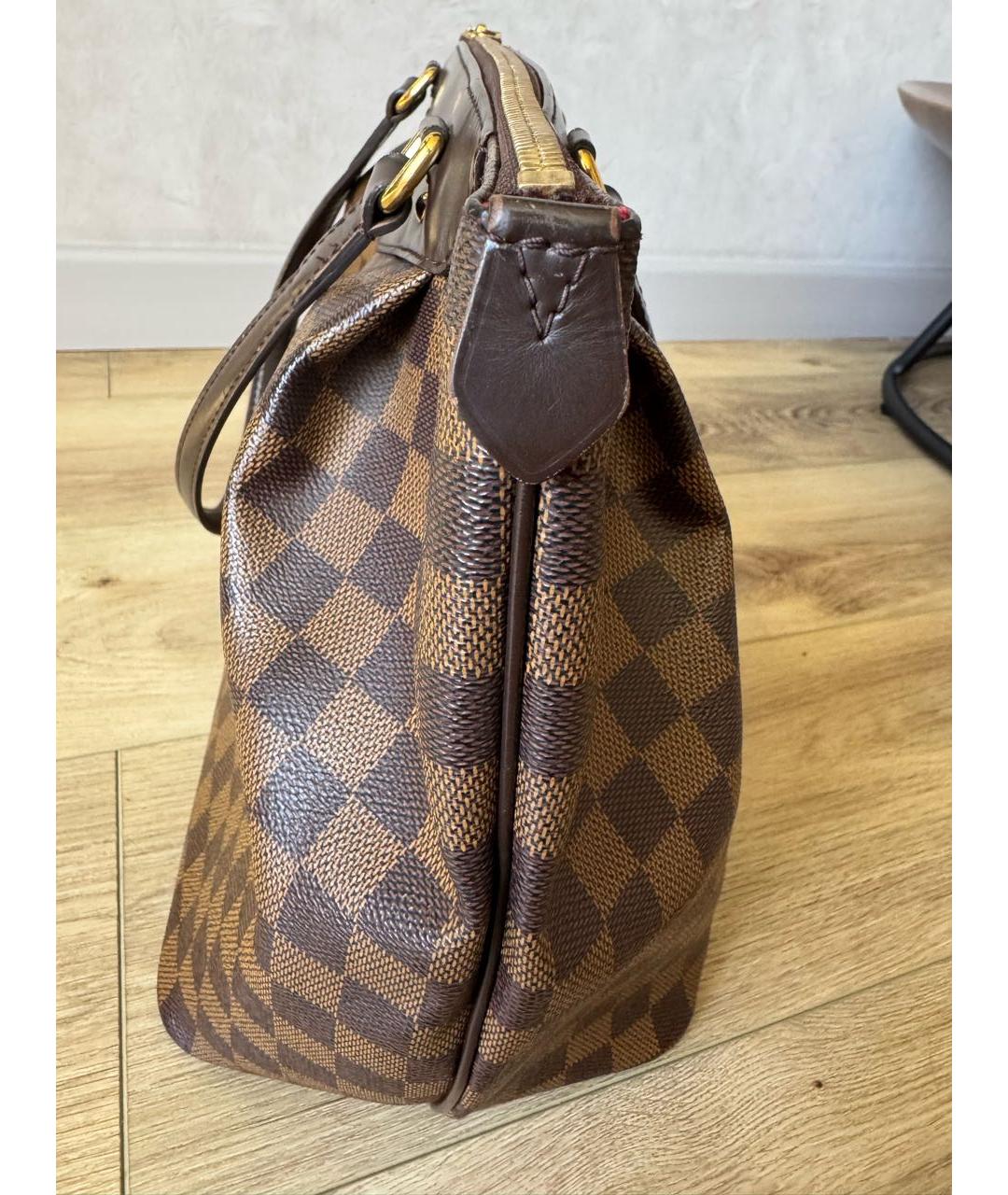 LOUIS VUITTON Коричневая сумка тоут, фото 4