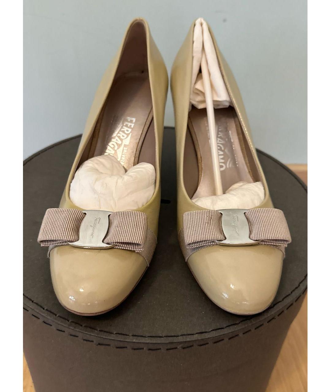 FERRAGAMO Туфли из лакированной кожи, фото 2
