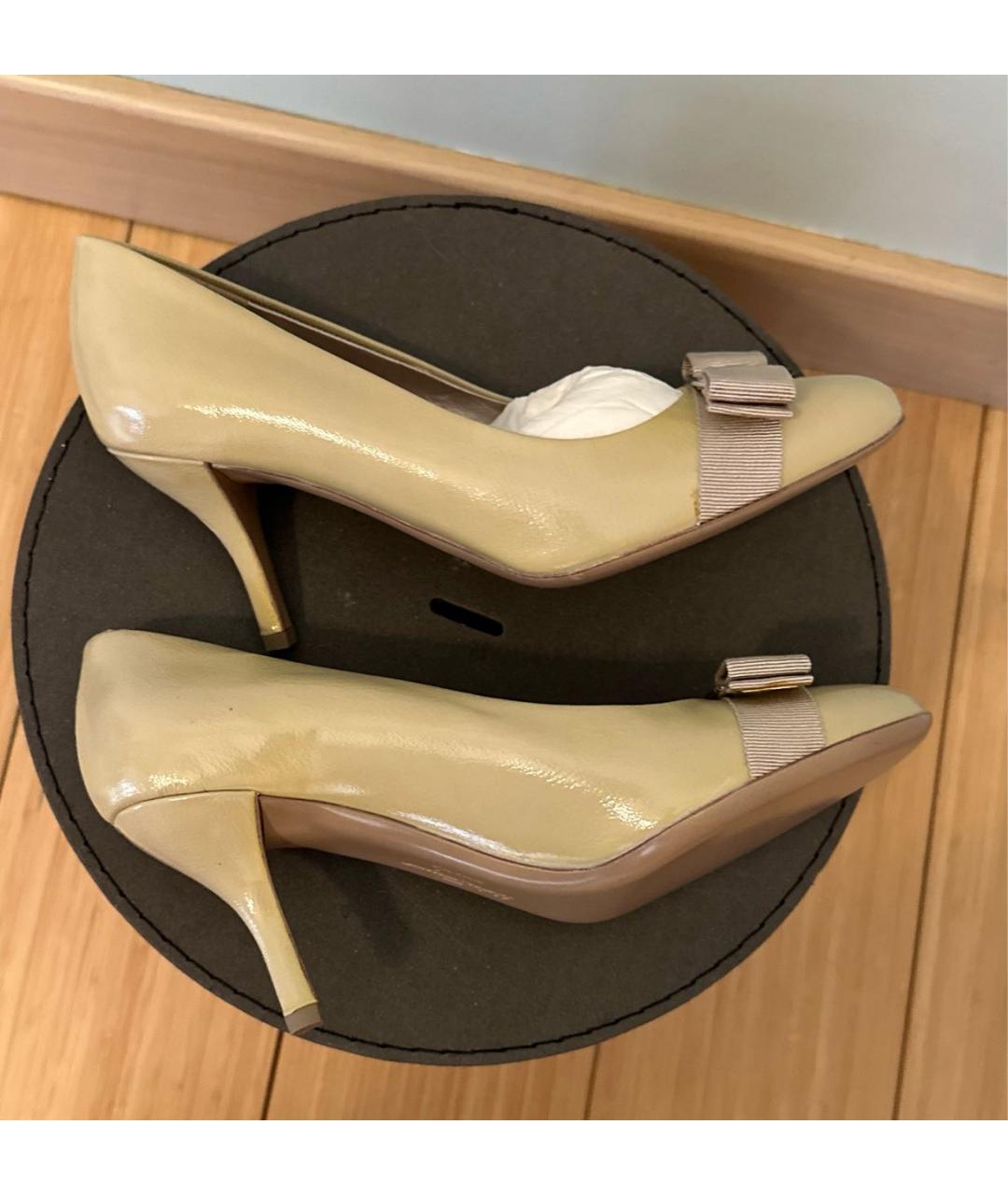FERRAGAMO Туфли из лакированной кожи, фото 5