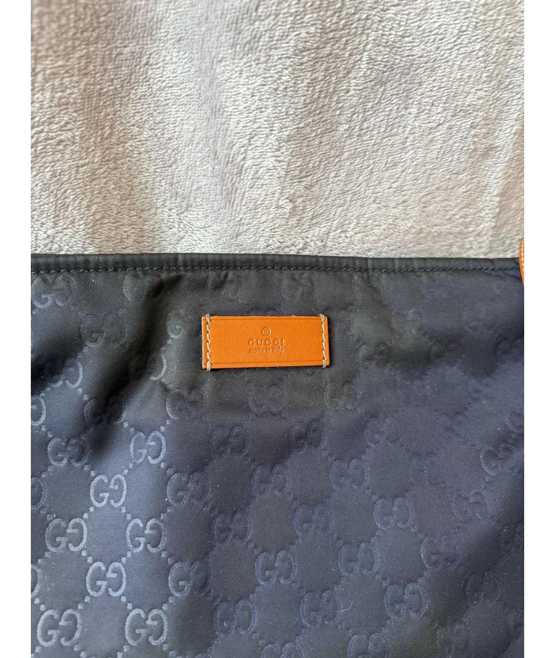 GUCCI Темно-синяя сумка на плечо, фото 4