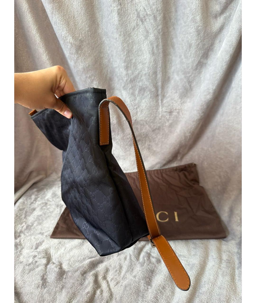 GUCCI Темно-синяя сумка на плечо, фото 7