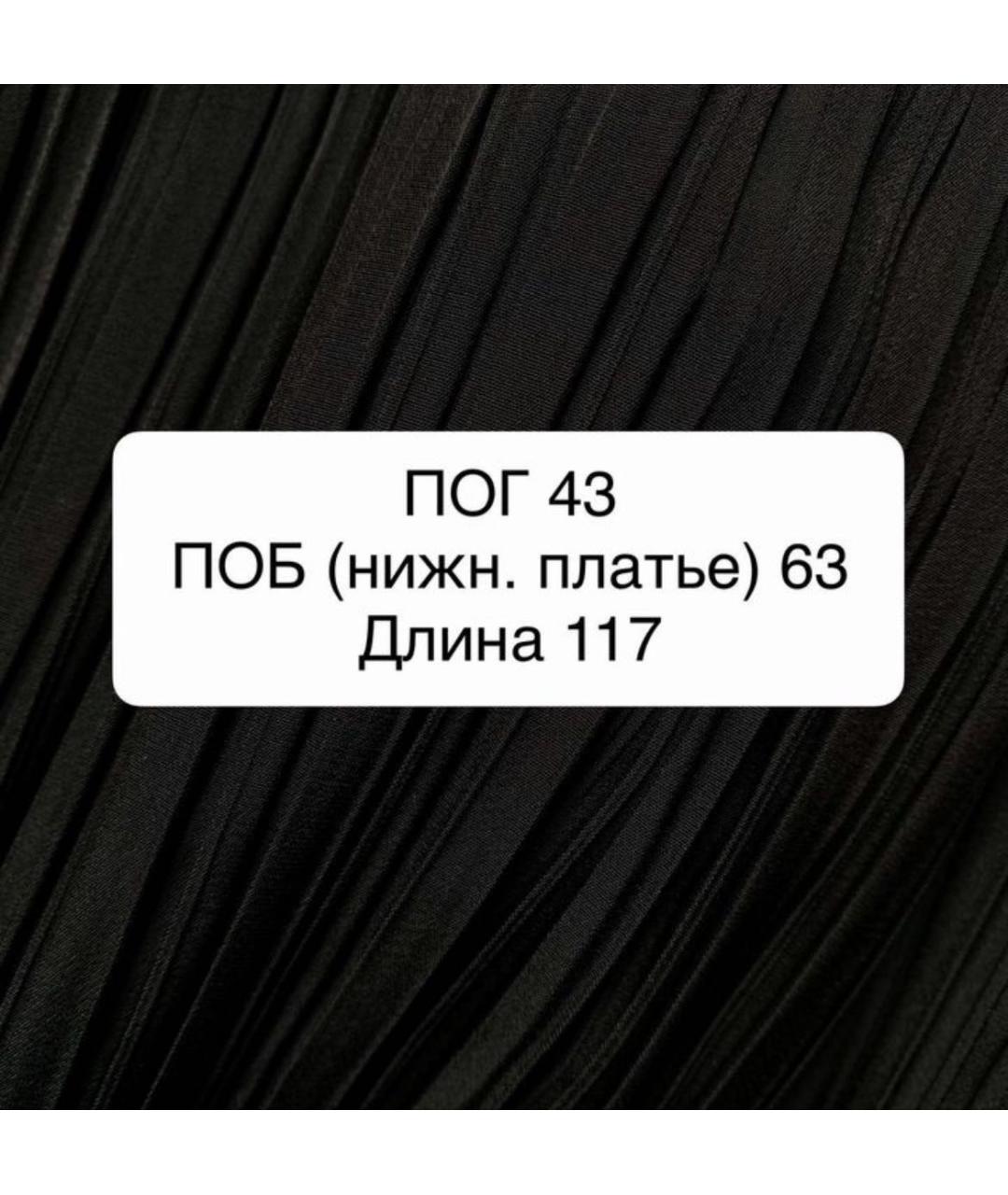 SPORTMAX Черное вечернее платье, фото 4