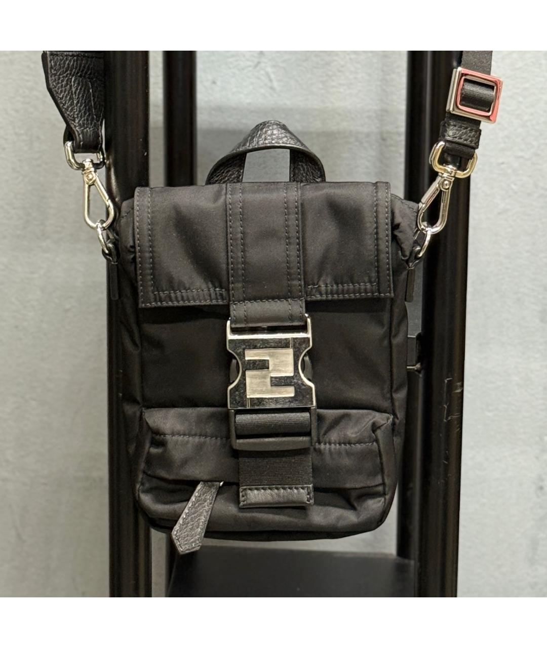 FENDI Черная сумка на плечо, фото 2