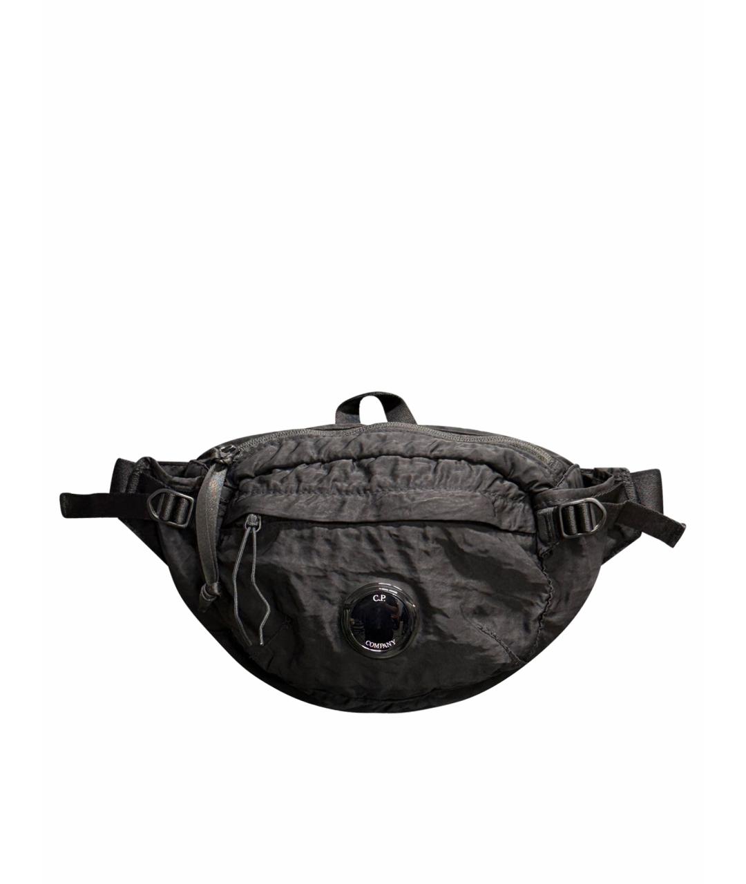 CP COMPANY Черная поясная сумка, фото 1
