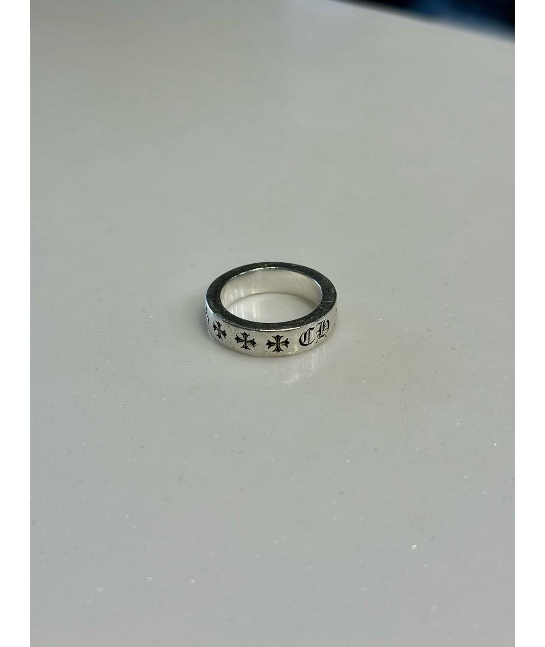 CHROME HEARTS Серебряное серебряное кольцо, фото 4