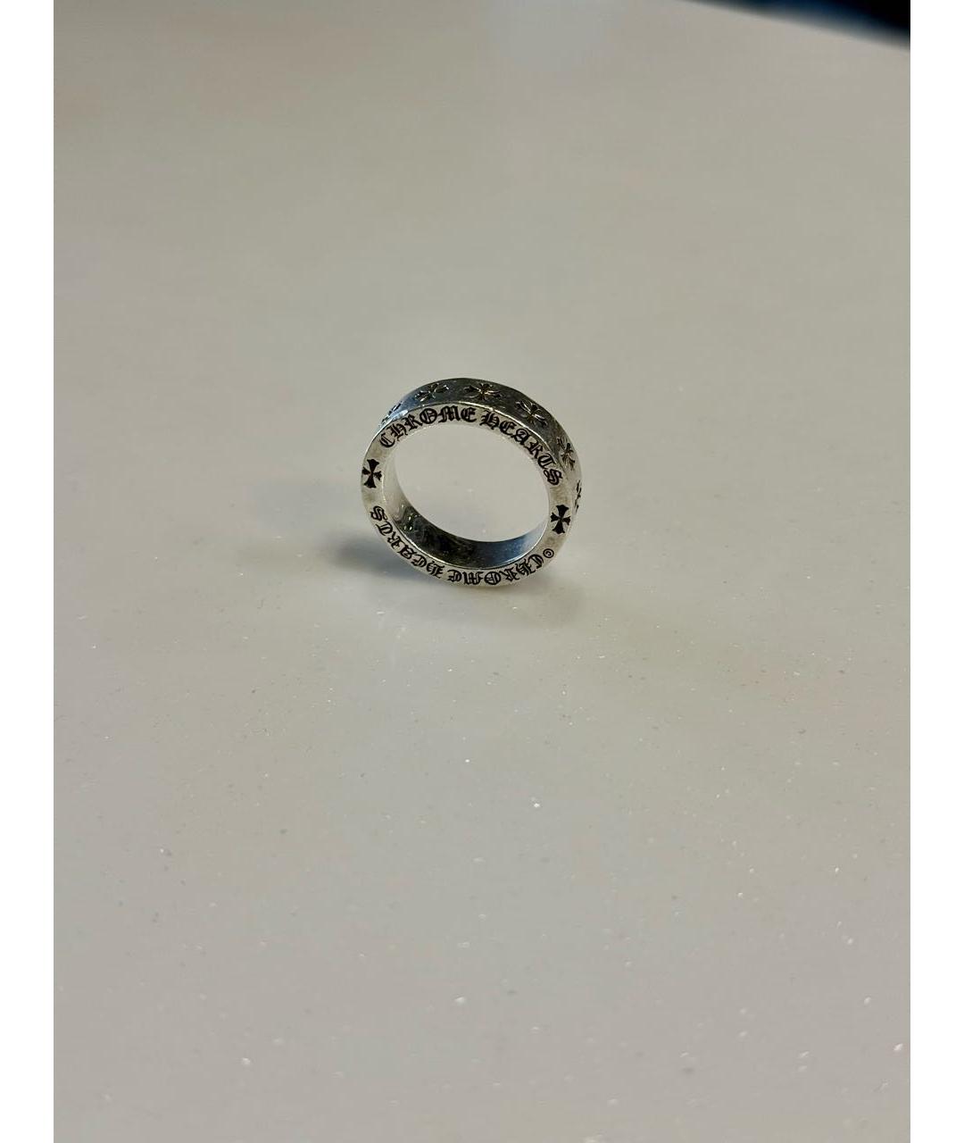 CHROME HEARTS Серебряное серебряное кольцо, фото 2