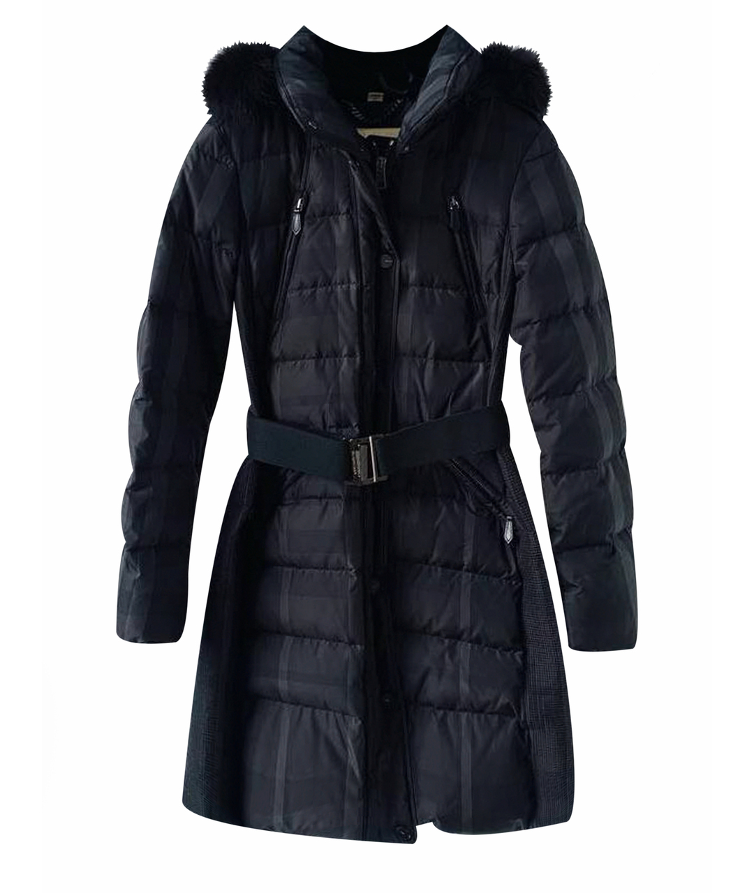 BURBERRY LONDON Черная полиэстеровая куртка, фото 1