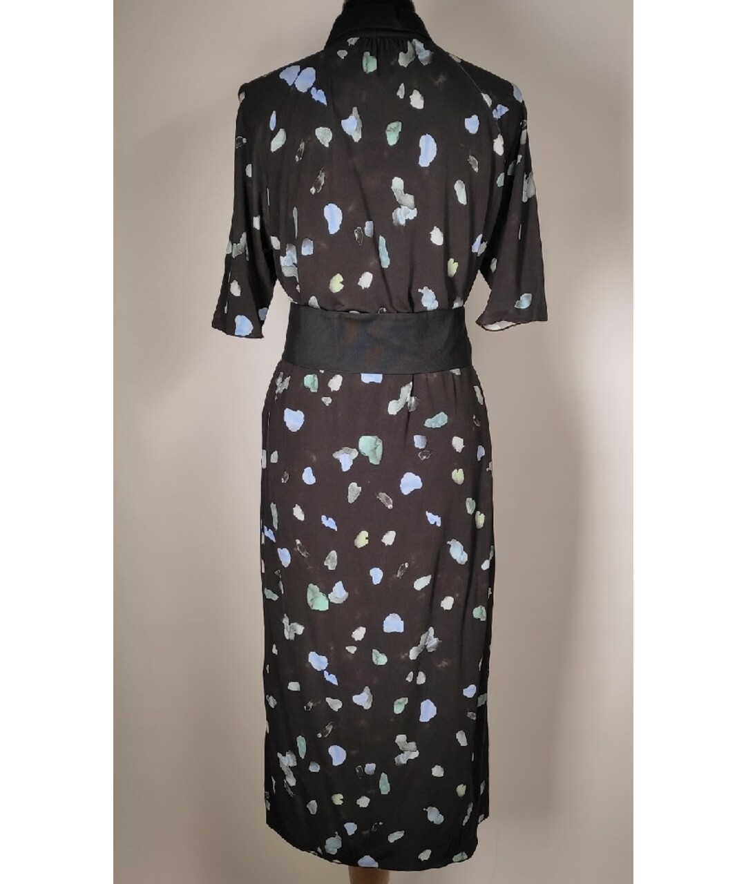 ARMANI COLLEZIONI Черное полиамидовое платье, фото 3