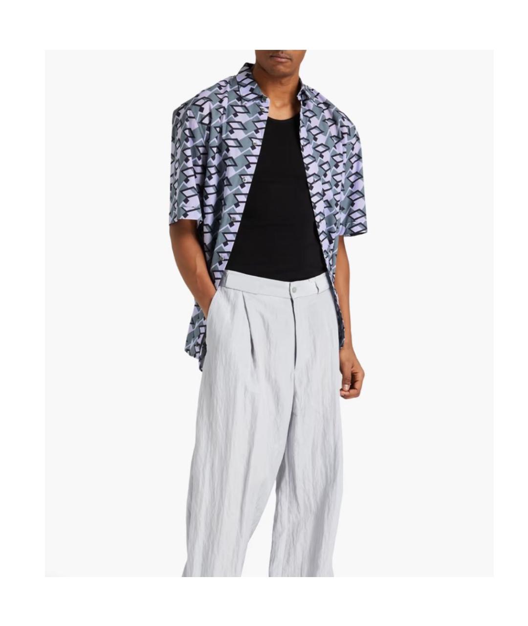 EMPORIO ARMANI Мульти хлопковая кэжуал рубашка, фото 2