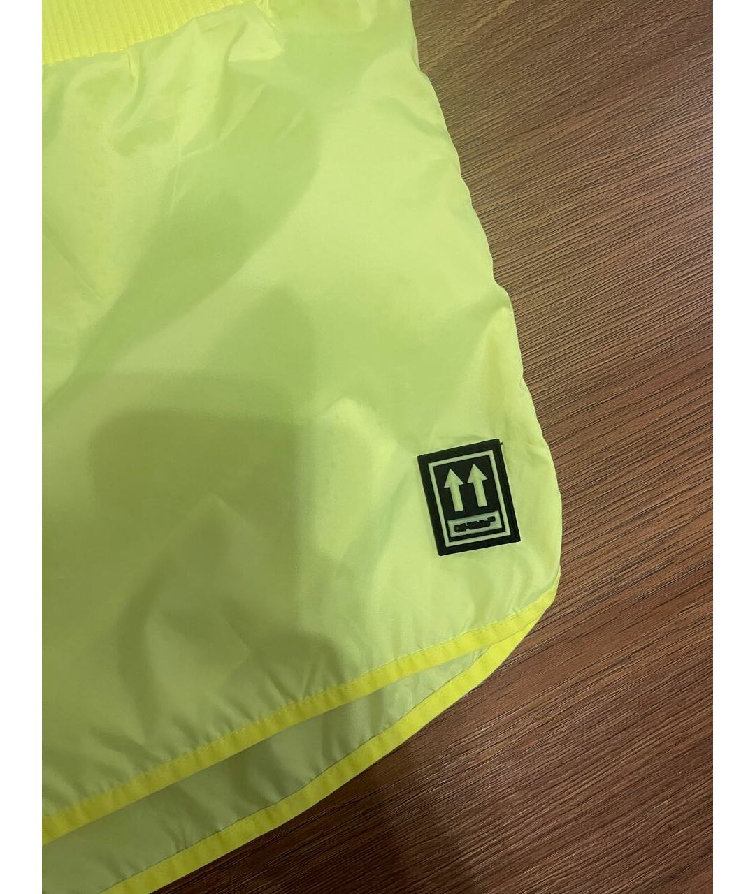 OFF-WHITE Желтые шорты, фото 2