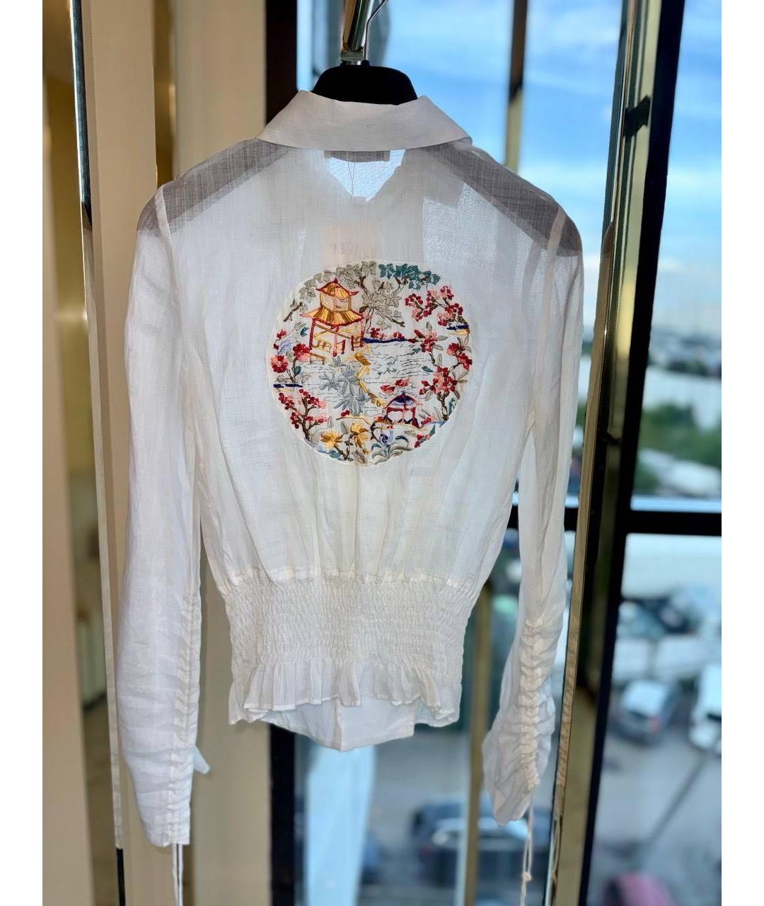 ERMANNO SCERVINO Льняная рубашка, фото 2