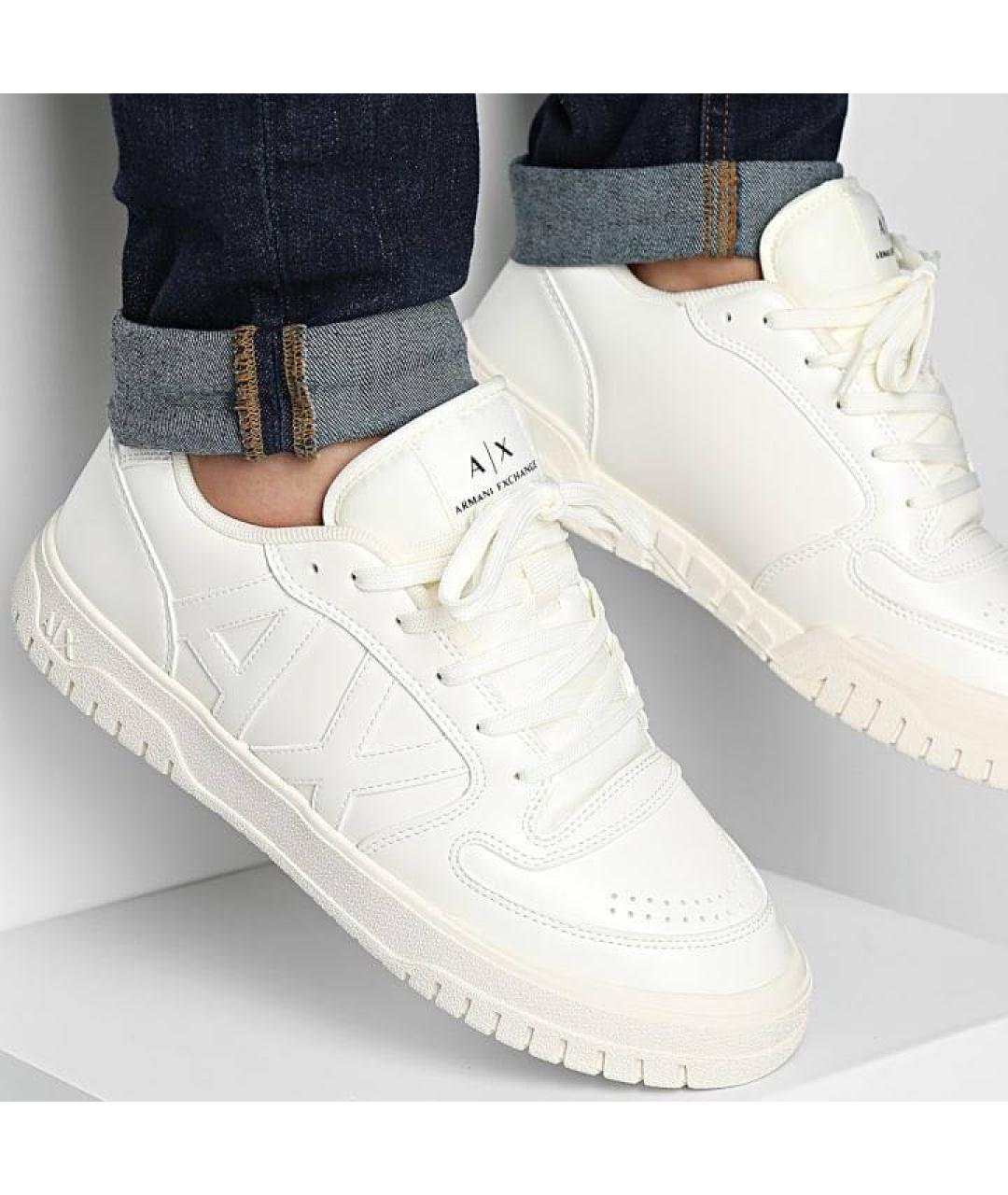 ARMANI EXCHANGE Низкие кроссовки / кеды из искусственной кожи, фото 5