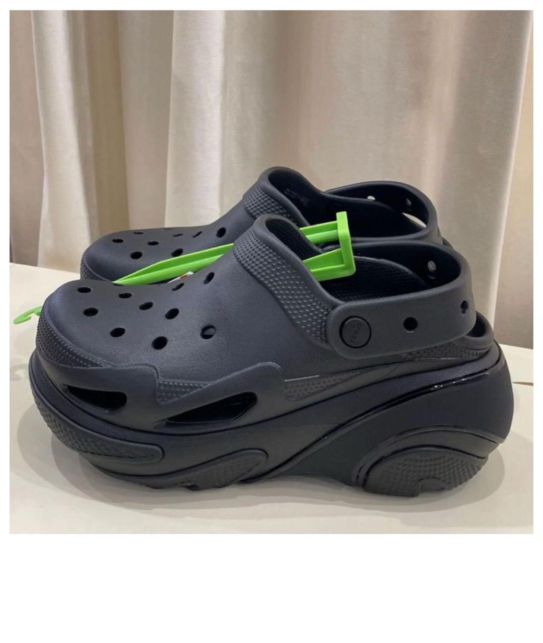 CROCS Черные сабо, фото 5