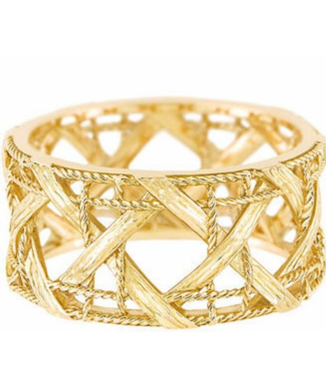 CHRISTIAN DIOR PRE-OWNED Золотое кольцо из желтого золота, фото 1