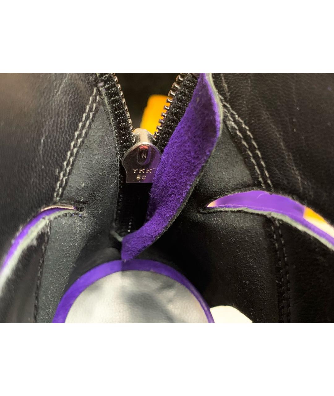 GIUSEPPE ZANOTTI DESIGN Фиолетовые замшевые туфли, фото 8