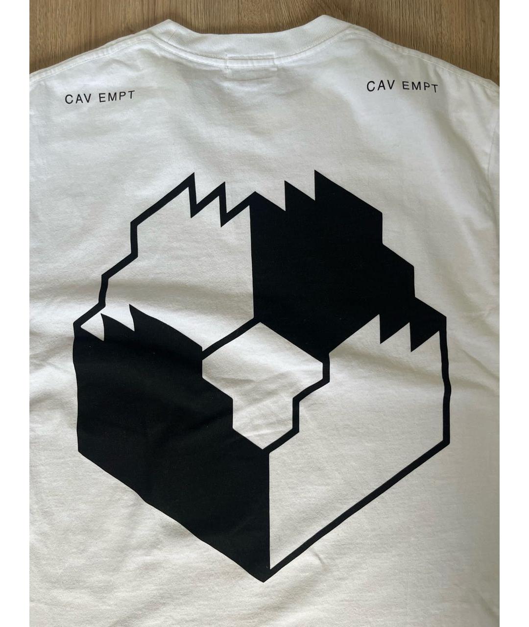 CAV EMPT Белая хлопковая футболка, фото 4